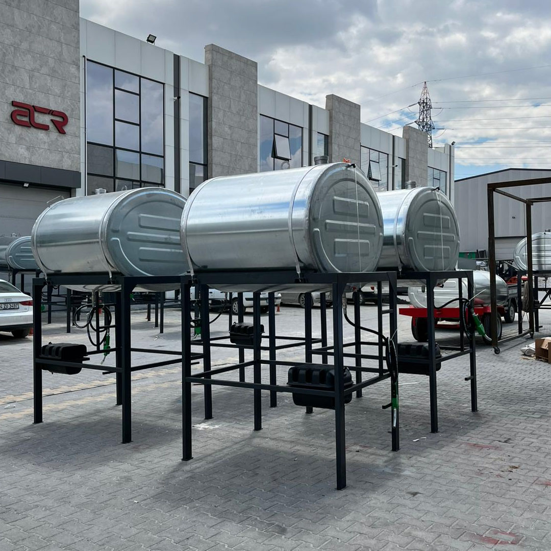 1,5 Tonluk Sehpalı Yakıt Tankeri