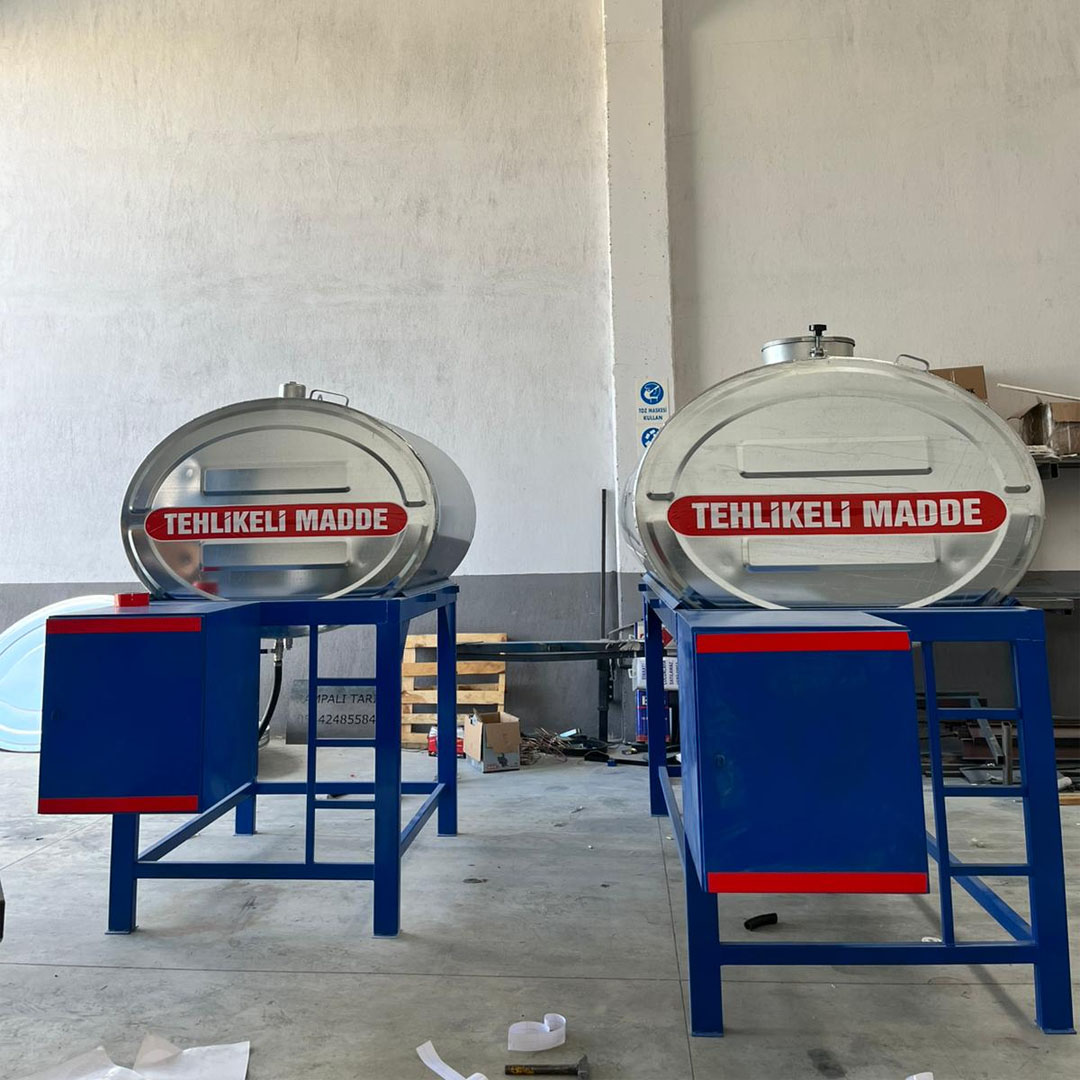 5 Tonluk Sehpalı Yakıt Tankeri